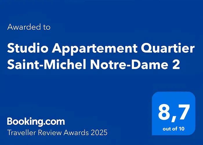 Studio Appartement Quartier Saint-Michel Notre-Dame 2 Free Netflix